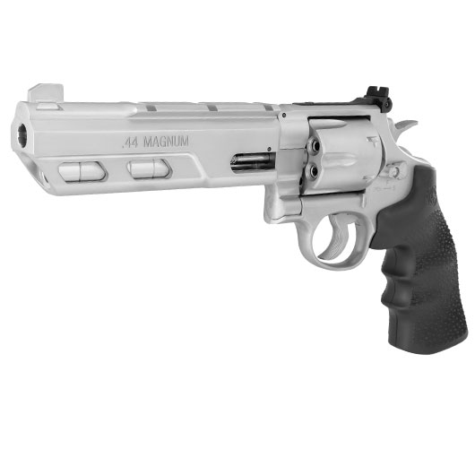 Smith & Wesson 629 Competitor 6 Zoll Vollmetall CO2 Revolver 4,5mm Diabolo silber/schwarz Bild 1