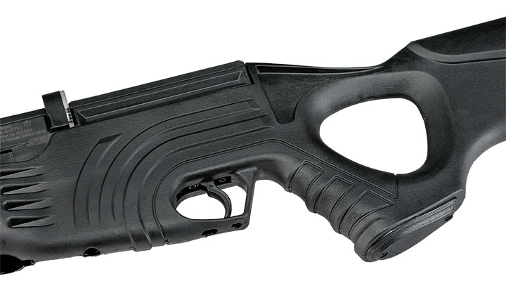 Hatsan Flash 101 PCP Pressluftgewehr 4,5mm Diabolo schwarz inkl. 2 x 14-Schuss Magazine Bild 7