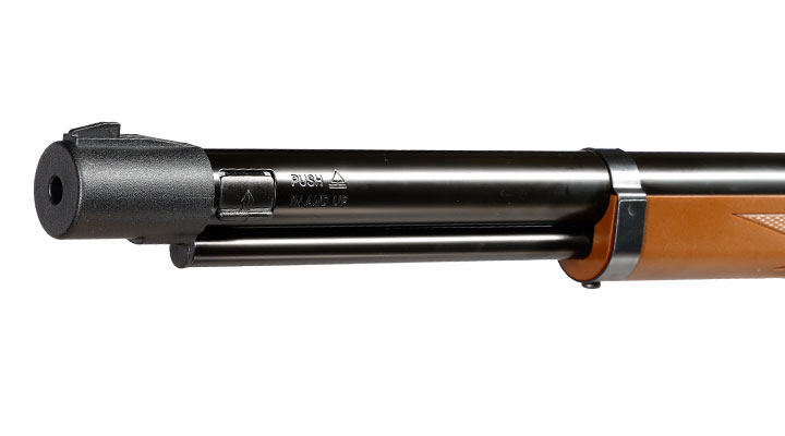 Marlin Lever Action Unterhebelspanner Luftgewehr Kal. 4,5 mm BB schwarz/braun Bild 5