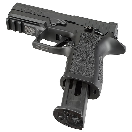 Sig Sauer P320 X-Carry CO2 Luftpistole Kal. 4,5mm BB Blowback Metallschlitten schwarz Bild 4