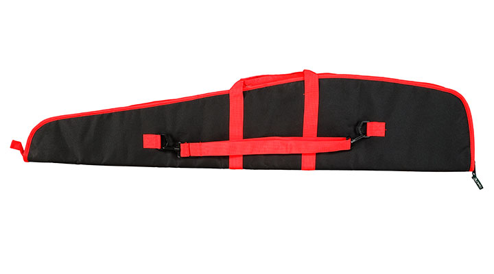 Gamo Gewehrtasche 120cm schwarz/rot Bild 1