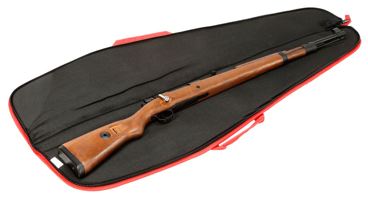 Gamo Gewehrtasche 120cm schwarz/rot Bild 2