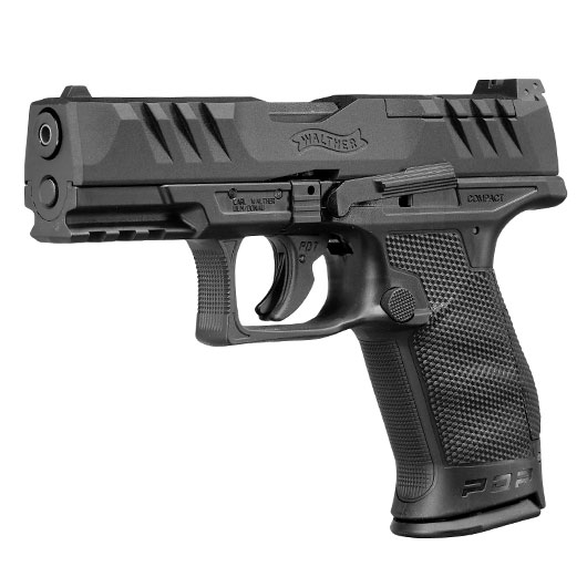Walther PDP Compact 4 CO2 Luftpistole 4,5mm - Blowback, Metallschlitten, schwarz - jetzt kaufen Bild 1