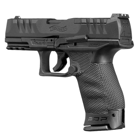 Walther PDP Compact 4 CO2 Luftpistole 4,5mm - Blowback, Metallschlitten, schwarz - jetzt kaufen Bild 2