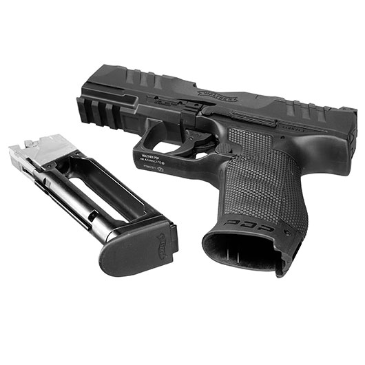 Walther PDP Compact 4 CO2 Luftpistole 4,5mm - Blowback, Metallschlitten, schwarz - jetzt kaufen Bild 5