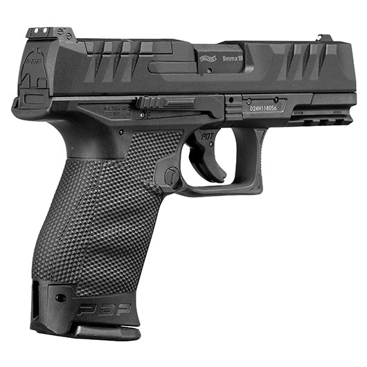 Walther PDP Compact 4 CO2 Luftpistole 4,5mm - Blowback, Metallschlitten, schwarz - jetzt kaufen Bild 7