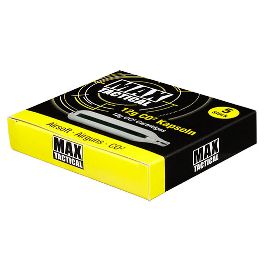 Max Tactical CO2-Kapseln 5 Stck je 12g Bild 10