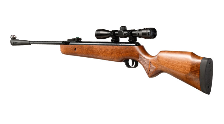 Tell Modell 400 Luftgewehr Kal. 4,5mm Diabolo super SparSet inkl. Hubertus Zielfernrohr 4 x 32 cm, Montageringe 11 - 14 mm & Bild 2