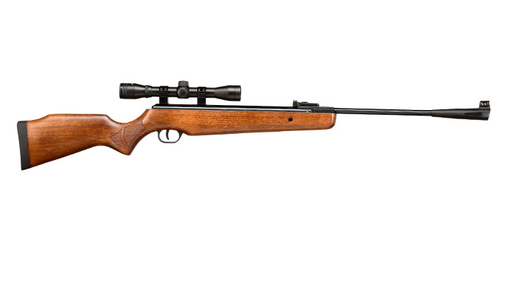 Tell Modell 400 Luftgewehr Kal. 4,5mm Diabolo super SparSet inkl. Hubertus Zielfernrohr 4 x 32 cm, Montageringe 11 - 14 mm & Bild 4