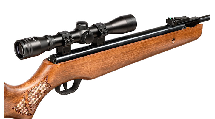 Tell Modell 400 Luftgewehr Kal. 4,5mm Diabolo super SparSet inkl. Hubertus Zielfernrohr 4 x 32 cm, Montageringe 11 - 14 mm & Bild 6
