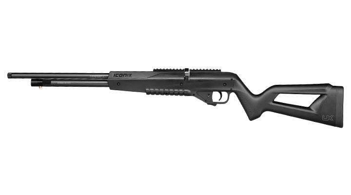 Umarex Iconix Pressluftgewehr Kal. 4,5mm Diabolo schwarz inkl. 2 x 10-Schuss Magazine