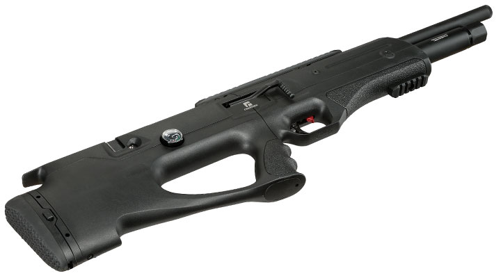 Reximex Apex Pressluftgewehr PCP Kal. 4,5mm Diabolo schwarz inkl. 2 x 14-Schuss Magazin und Flladapter Bild 11