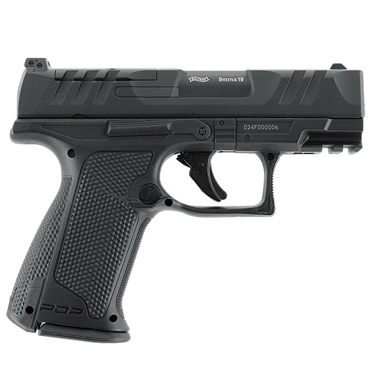 Walther PDP F-Series 3,5 Zoll CO2 Luftpistole Kal. 4,5mm BB NBB Metallschlitten schwarz Bild 2
