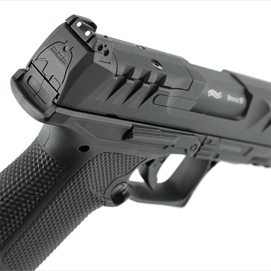 Walther PDP F-Series 3,5 Zoll CO2 Luftpistole Kal. 4,5mm BB NBB Metallschlitten schwarz Bild 3