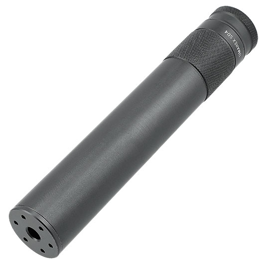 Umarex Schalldmpfer SD4 mit 14mm CCW & 1/2 x 20 UNF Gewinde fr Druckluftwaffen bis Kal. 6,35mm