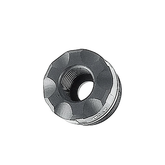 Umarex Schalldmpfer SD5 mit 14mm CCW & 1/2 x 20 UNF Gewinde fr Druckluftwaffen bis Kal. 5,5mm Bild 2