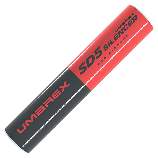 Umarex Schalldmpfer SD5 mit 14mm CCW & 1/2 x 20 UNF Gewinde fr Druckluftwaffen bis Kal. 5,5mm Bild 3