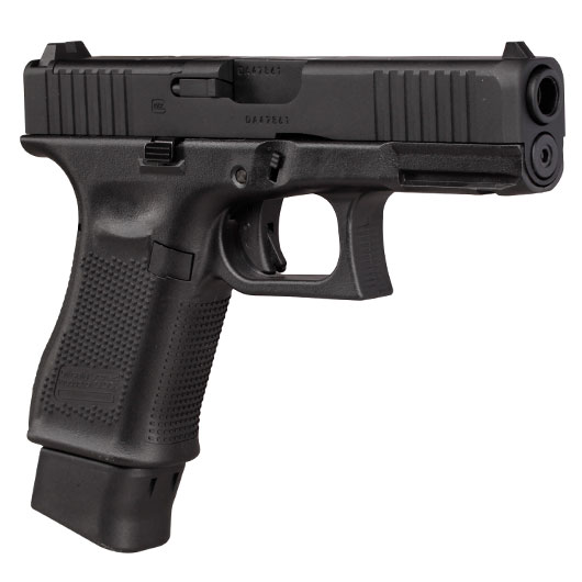 Glock 19 Gen5 MOS CO2 Luftpistole Kal. 4,5mm BB Blowback Metallschlitten schwarz inkl. Adapterplatten Bild 7
