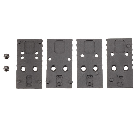 Glock 19 Gen5 MOS CO2 Luftpistole Kal. 4,5mm BB Blowback Metallschlitten schwarz inkl. Adapterplatten Bild 9