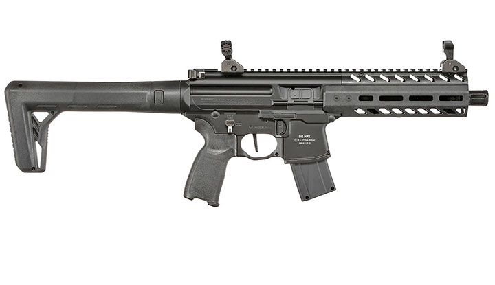 Sig Sauer MPX CO2 Gen.2 Luftgewehr Set 4,5 mm mit 5 x 88 g CO2 Kapseln, 1000 Max Tactical Diabolos Kal. 4,5mm Bild 3