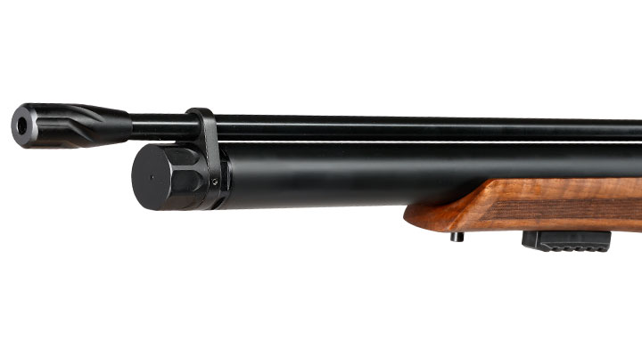 Reximex Lyra Pressluftgewehr PCP Kal. 4,5mm Diabolo Walnussholz inkl. 2 x 14-Schuss Magazin & Einzelschussadapter Bild 6