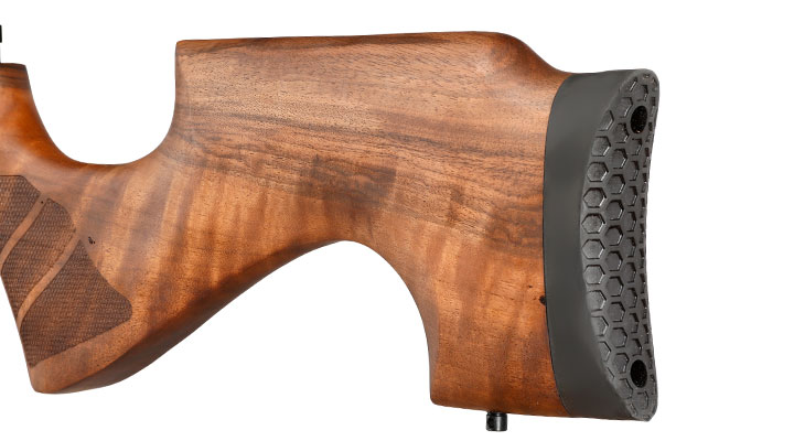 Reximex Lyra Pressluftgewehr PCP Kal. 4,5mm Diabolo Walnussholz inkl. 2 x 14-Schuss Magazin & Einzelschussadapter Bild 8