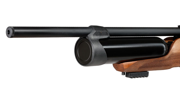 Reximex Accura Pressluftgewehr PCP Kal. 4,5mm Diabolo Walnussholz inkl. 2 x 14-Schuss Magazin & Einzelschussadapter Bild 6