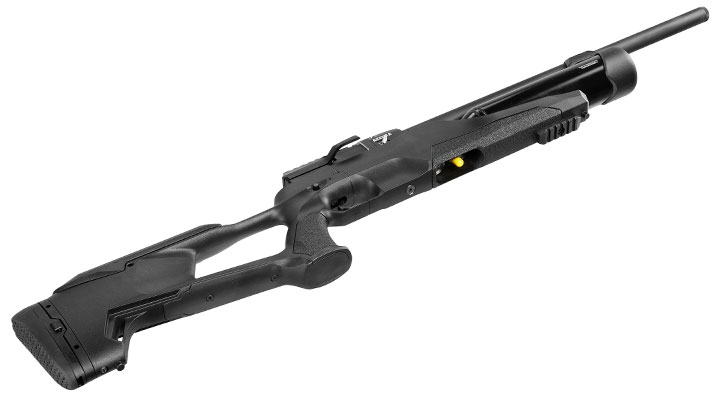 Reximex Accura Pressluftgewehr PCP Kal. 4,5mm Diabolo schwarz inkl. 2 x 14-Schuss Magazin & Einzelschussadapter Bild 11
