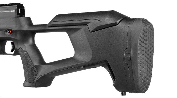 Reximex Accura Pressluftgewehr PCP Kal. 4,5mm Diabolo schwarz inkl. 2 x 14-Schuss Magazin & Einzelschussadapter Bild 9