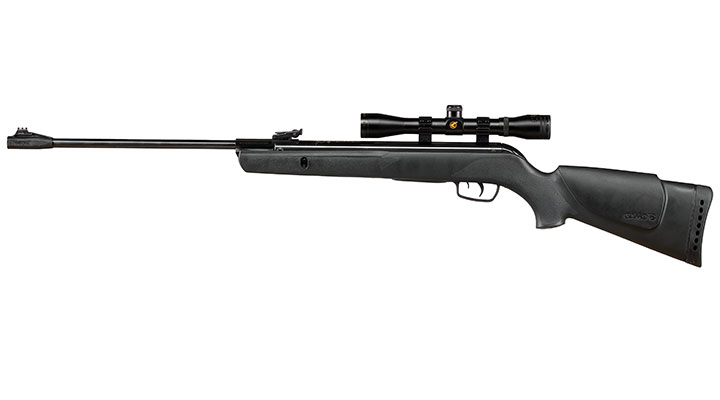 Gamo Big Cat 1000 E Luftgewehr Kal. 5,5mm Diabolo 1-schssig schwarz inkl Zielfernrohr WR 4x32