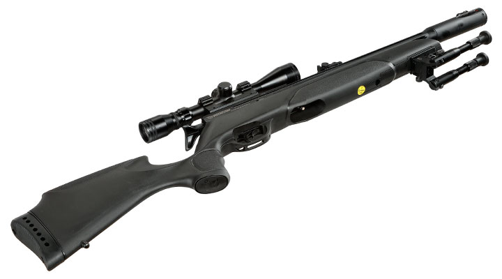 Gamo Arrow Pressluftgewehr PCP Kal. 4,5mm Diabolo 10-schssig schwarz inkl. 10-Schuss Magazin, Zielfernrohr WR 3-9x40 & Zwei Bild 11