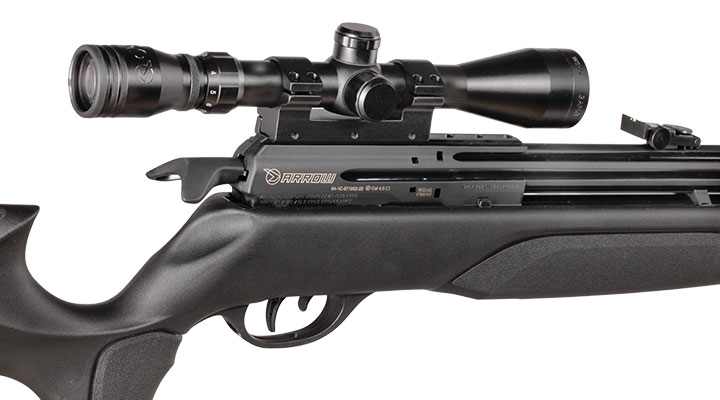 Gamo Arrow Pressluftgewehr PCP Kal. 4,5mm Diabolo 10-schssig schwarz inkl. 10-Schuss Magazin, Zielfernrohr WR 3-9x40 & Zwei Bild 8