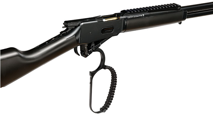 SET CO2-Luftgewehr Legends Renegade 4,5 mm BB - Cowboy Rifle im Set mit Ladehlsen, CO2-Kapsel, BBs & Kugelfangkasten Bild 6