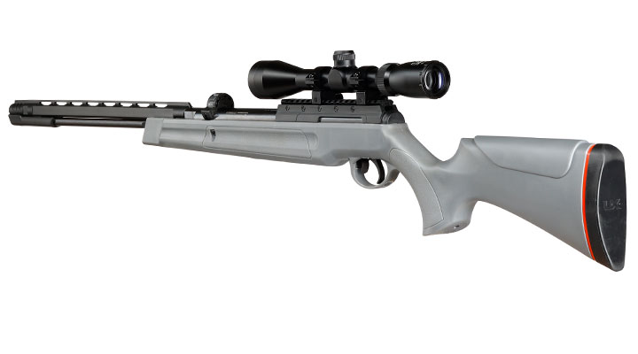 UX Synergis Elite Unterhebelspanner Luftgewehr Kal. 4,5 mm Diabolo Tungsten grey inkl. 10-Schuss Magazin & 3-9x40 Zielfernro Bild 2