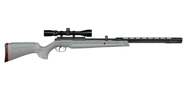 UX Synergis Elite Unterhebelspanner Luftgewehr Kal. 4,5 mm Diabolo Tungsten grey inkl. 10-Schuss Magazin & 3-9x40 Zielfernro Bild 4