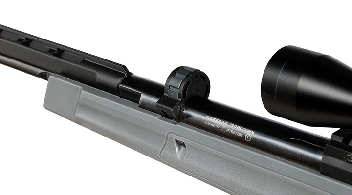 UX Synergis Elite Unterhebelspanner Luftgewehr Kal. 4,5 mm Diabolo Tungsten grey inkl. 10-Schuss Magazin & 3-9x40 Zielfernro Bild 7