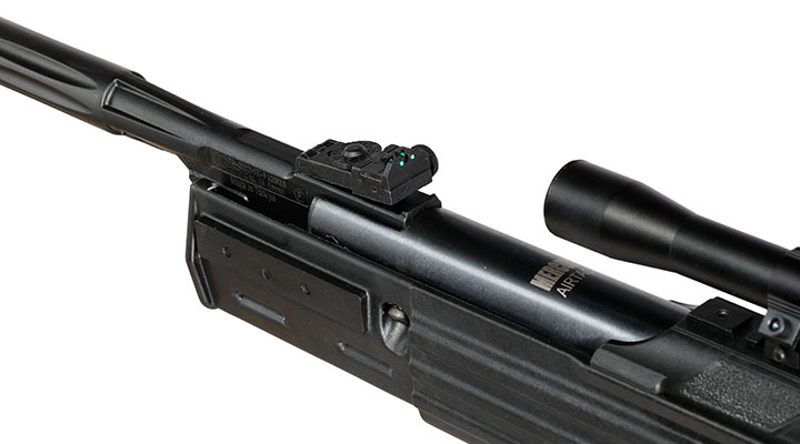 Mercury air AirTact Knicklauf Luftgewehr Kal. 4,5mm Diabolo 12-schssig schwarz inkl. 4x20 Optima Zielfernrohr Bild 7