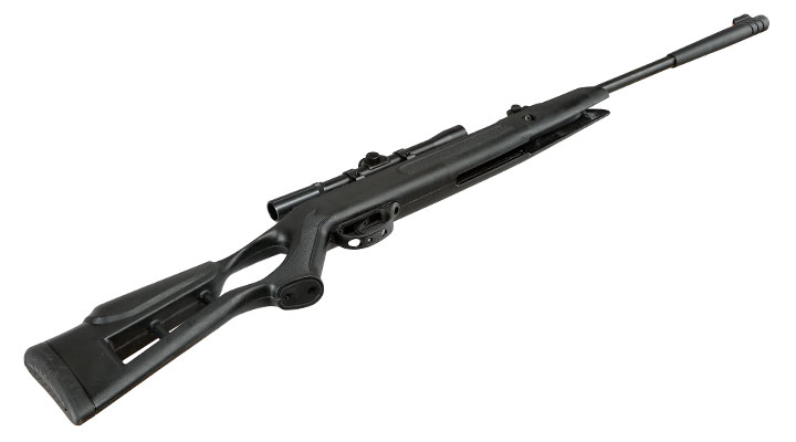 Mercury air Chili Edge Knicklauf Luftgewehr Kal. 4,5mm Diabolo schwarz inkl. 4x20 Optima Zielfernrohr Bild 10
