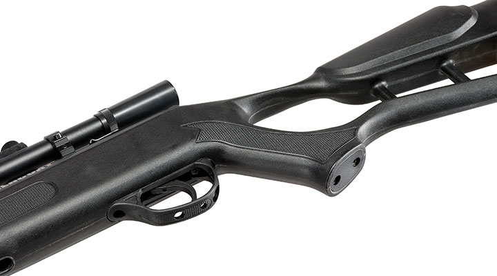 Mercury air Chili Edge Knicklauf Luftgewehr Kal. 4,5mm Diabolo schwarz inkl. 4x20 Optima Zielfernrohr Bild 8