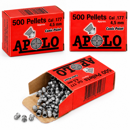 Apolo Rundkopf Diabolos Kal. 4,5 mm 500er Packung