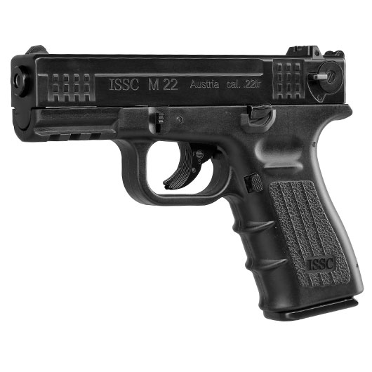 ASG ISSC M22 CO2 Luftpistole Kal. 4,5mm BB Blowback Metallschlitten schwarz Bild 1
