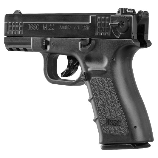 ASG ISSC M22 CO2 Luftpistole Kal. 4,5mm BB Blowback Metallschlitten schwarz Bild 2