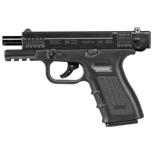 ASG ISSC M22 CO2 Luftpistole Kal. 4,5mm BB Blowback Metallschlitten schwarz Bild 6