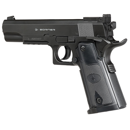 Borner 1911 CO2 Luftpistole Kal. 4,5mm BB schwarz Bild 2