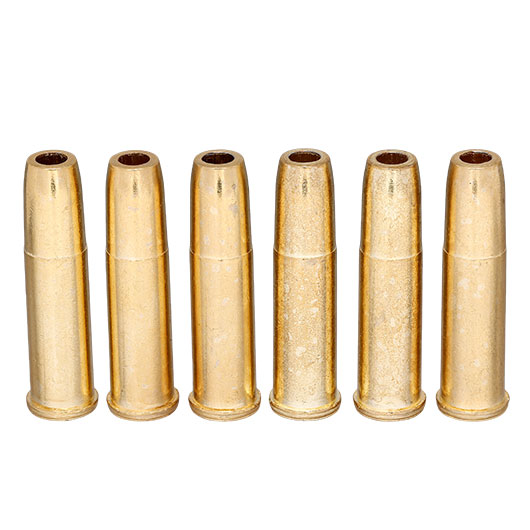 Ersatzhlsen fr CO2-Revolver Kal. 4,5 mm Diabolo 6 Stck gold Bild 1