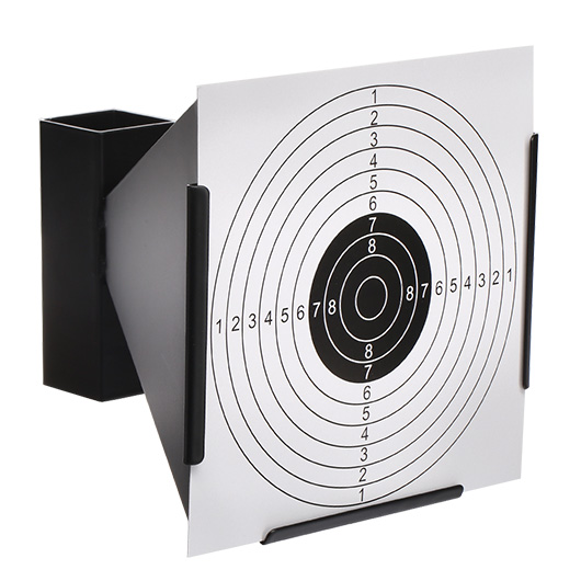 Zubeh�rset f�r Luftpistolen Kaliber 4,5 mm, Munitionspaket mit Kugelfangkasten 17x17cm, Zielscheiben, CO2-Kapseln und 4,5 mm Run Bild 1