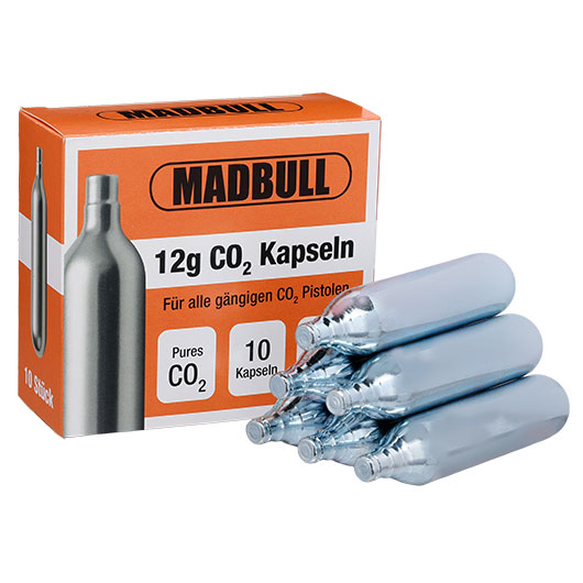 Madbull CO2-Kapseln 10 Stck je 12g