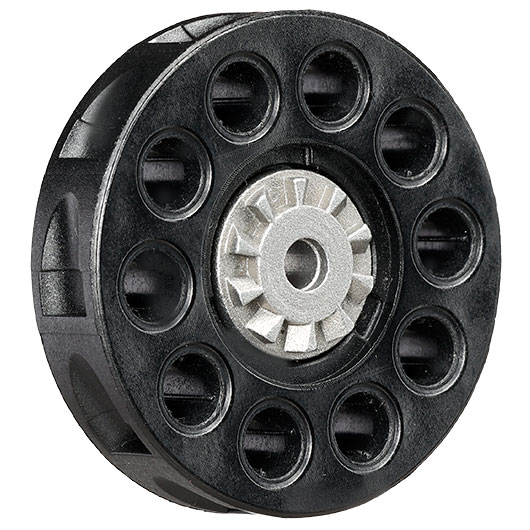 UX Trommelmagazin 10 Schuss Kal. 4,5mm Diabolo f. UX Canex CO2 Luftgewehr schwarz