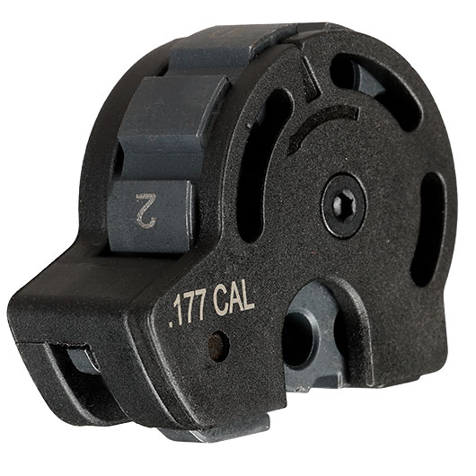 UX Trommelmagazin 10 Schuss Kal. 4,5mm Diabolo f. UX Synergis Elite Unterhebelspanner Luftgewehr schwarz Bild 1