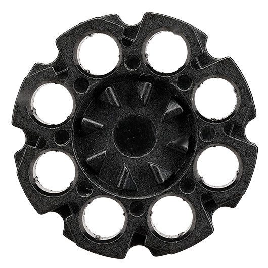 UX Trommelmagazin 8 Schuss Kal. 4,5mm Diabolo f. UX SPA Expert CO2 Luftpistole schwarz - 2 Stck Bild 2